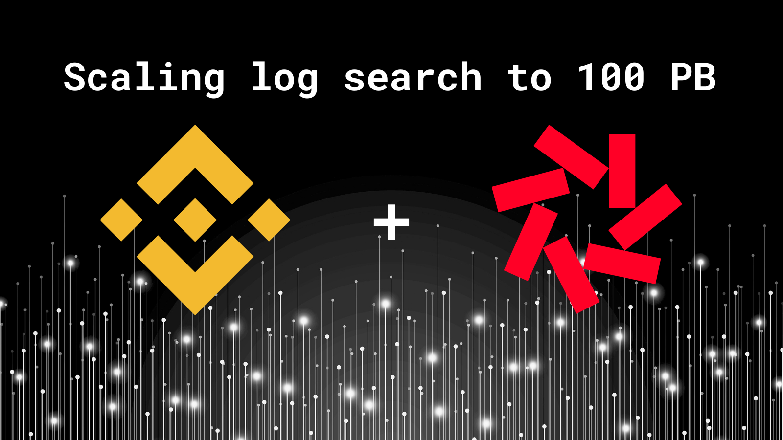 How Binance built a 100 PB log service with Quickwit